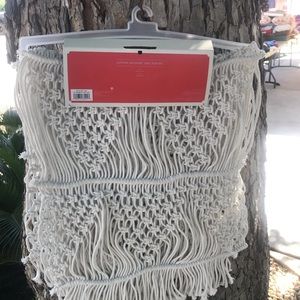 Cotton Macrame Table Runner